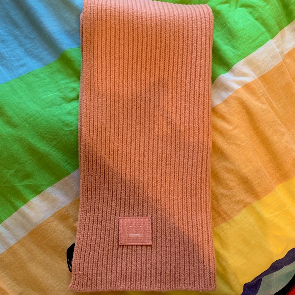 Acne Studio Bansy S Face scarf